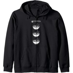 image:imageMaruchan Multi Ramen Bowl Iconic Logo Zip HoodieBlack