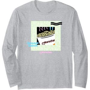 image:imageMaruchan Noodle Cup Instant Lunch Poster Long Sleeve TShirtHeather Grey