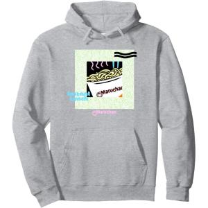 image:imageMaruchan Noodle Cup Instant Lunch Poster Pullover HoodieHeather Grey