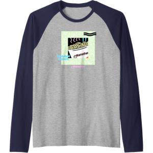 image:imageMaruchan Noodle Cup Instant Lunch Poster Raglan Baseball TeeNavy BlueAthletic Heather