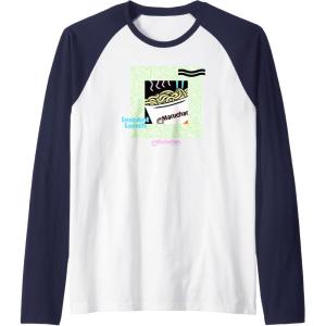 image:imageMaruchan Noodle Cup Instant Lunch Poster Raglan Baseball TeeNavy BlueWhite