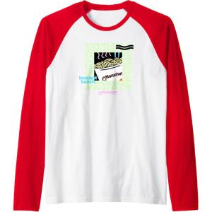 image:imageMaruchan Noodle Cup Instant Lunch Poster Raglan Baseball TeeRedWhite