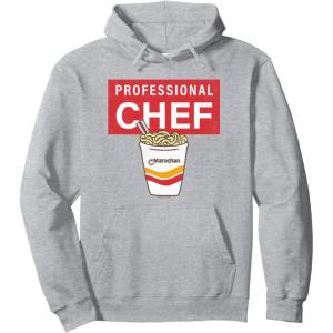 image:imageMaruchan Professional Ramen Noodle Chef Pullover HoodieHeather Grey