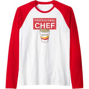 image:imageMaruchan Professional Ramen Noodle Chef Raglan Baseball TeeRedWhite