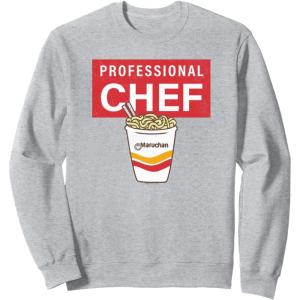 image:imageMaruchan Professional Ramen Noodle Chef SweatshirtHeather Grey
