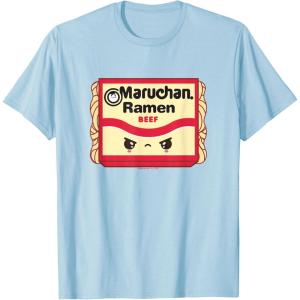 image:imageMaruchan Ramen Beef Flavor Angry Kawaii Package TShirtBaby Blue
