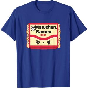 image:imageMaruchan Ramen Beef Flavor Angry Kawaii Package TShirtRoyal Blue