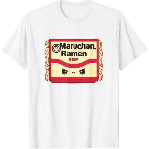 image:imageMaruchan Ramen Beef Flavor Angry Kawaii Package TShirtWhite