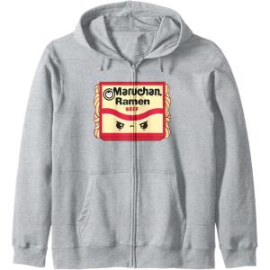 image:imageMaruchan Ramen Beef Flavor Angry Kawaii Package Zip HoodieHeather Grey