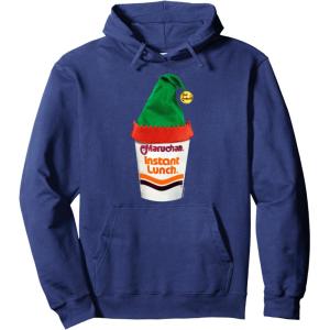 image:imageMaruchan Ramen Cup Christmas Elf Hat Pullover HoodieNavy Blue