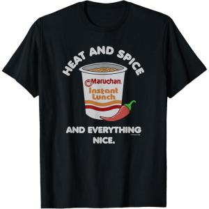 image:imageMaruchan Ramen Cup Heat And Spice Food Quote TShirtBlack