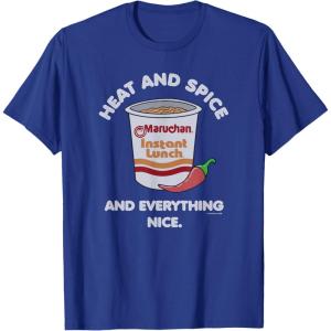 image:imageMaruchan Ramen Cup Heat And Spice Food Quote TShirtRoyal Blue
