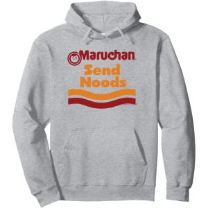 image:imageMaruchan Ramen Cup Send Noods Logo Pullover HoodieHeather Grey