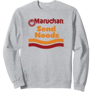 image:imageMaruchan Ramen Cup Send Noods Logo SweatshirtHeather Grey