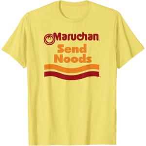 image:imageMaruchan Ramen Cup Send Noods Logo TShirtLemon Yellow