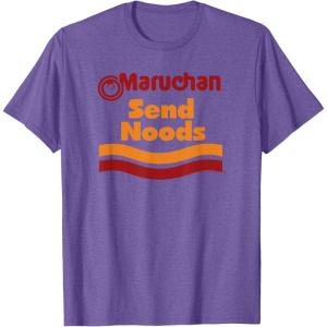 image:imageMaruchan Ramen Cup Send Noods Logo TShirtPurple Heather
