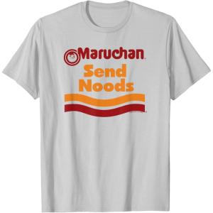 image:imageMaruchan Ramen Cup Send Noods Logo TShirtSilver Grey