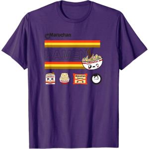 image:imageMaruchan Ramen Cute Anime Faces Logo TShirtPurple