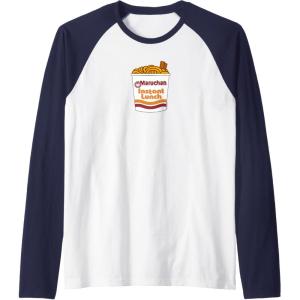 image:imageMaruchan Ramen Noodle Cup With Chop Sticks Raglan Baseball TeeNavy BlueWhite