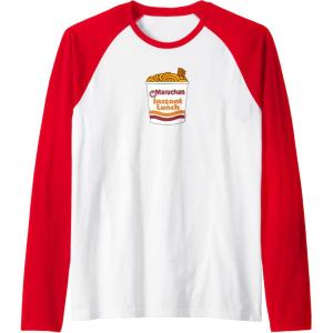 image:imageMaruchan Ramen Noodle Cup With Chop Sticks Raglan Baseball TeeRedWhite