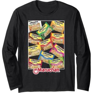 image:imageMaruchan Ramen Noodle Flavor Profiles Poster Long Sleeve TShirtBlack