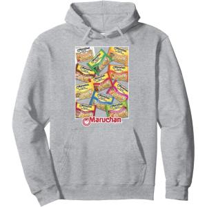 image:imageMaruchan Ramen Noodle Flavor Profiles Poster Pullover HoodieHeather Grey