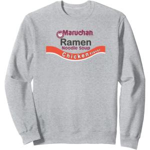 image:imageMaruchan Ramen Noodle Soup Chicken Flavor Logo SweatshirtHeather Grey