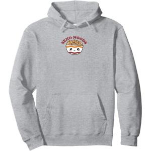 image:imageMaruchan Send Noods Ramen Bowl Face Pullover HoodieHeather Grey