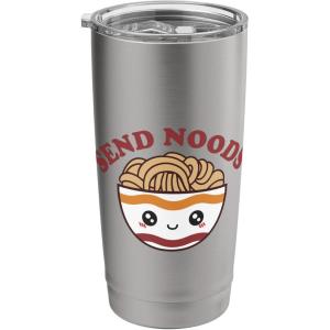 image:imageMaruchan Send Noods Ramen Bowl Face Stainless Steel Insulated TumblerBrushed Steel