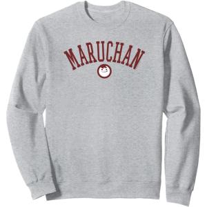 image:imageMaruchan Uni Style Classic Happy Face Logo SweatshirtHeather Grey