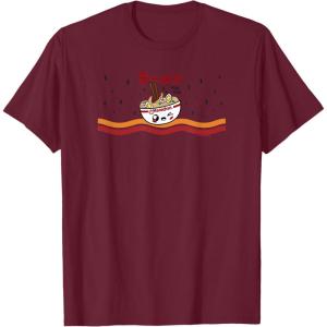 image:imageMaruchan Winking Anime Noodle Bowl TShirtBurgundy