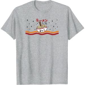 image:imageMaruchan Winking Anime Noodle Bowl TShirtHeather Grey