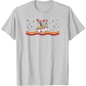image:imageMaruchan Winking Anime Noodle Bowl TShirtSilver Grey