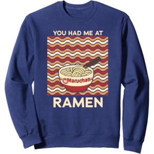 image:imageMaruchan You Had Me At Ramen Noodle Bowl SweatshirtNavy Blue