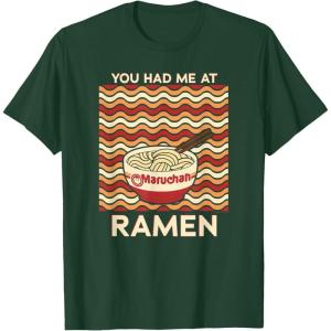 image:imageMaruchan You Had Me At Ramen Noodle Bowl TShirtDark Green
