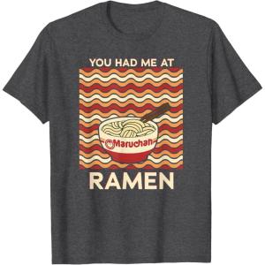 image:imageMaruchan You Had Me At Ramen Noodle Bowl TShirtDark Heather Grey
