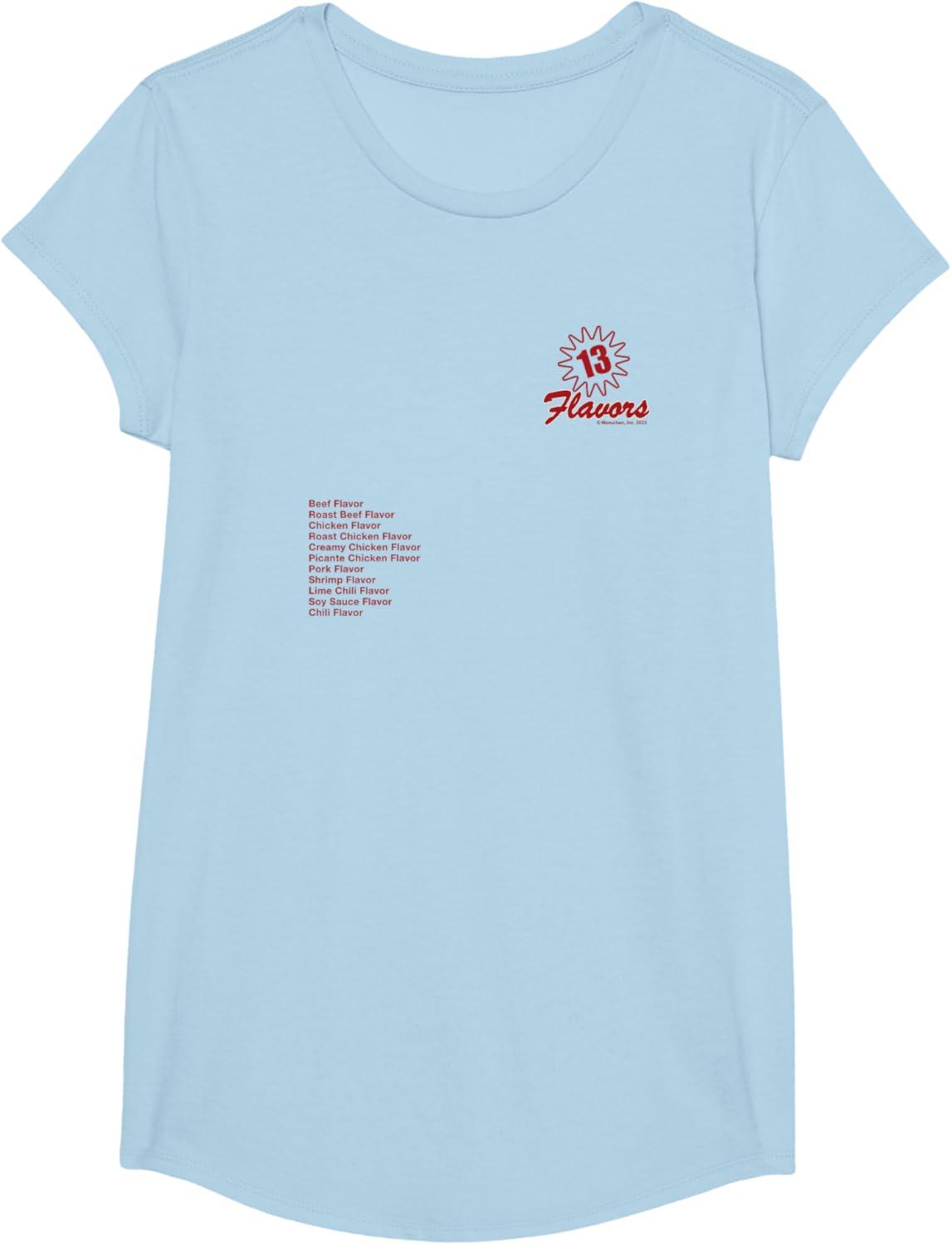 image:imageMaruchan 13 Flavors Ramen Noodle List TShirtBaby Blue