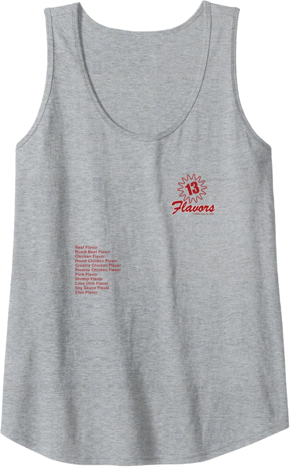 image:imageMaruchan 13 Flavors Ramen Noodle List Tank TopHeather Grey