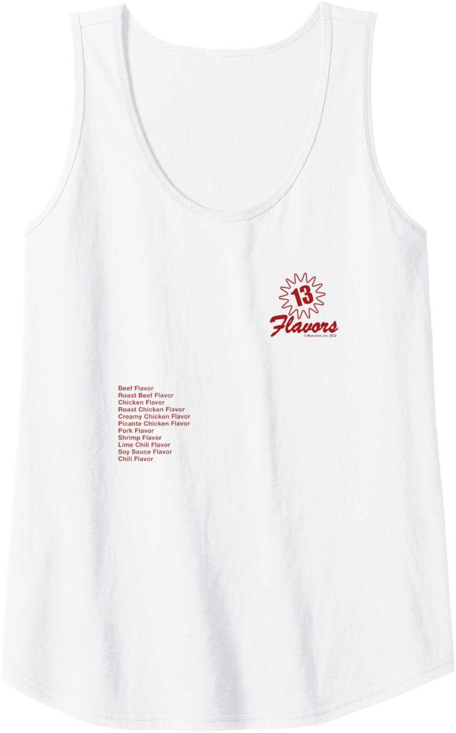 image:imageMaruchan 13 Flavors Ramen Noodle List Tank TopWhite