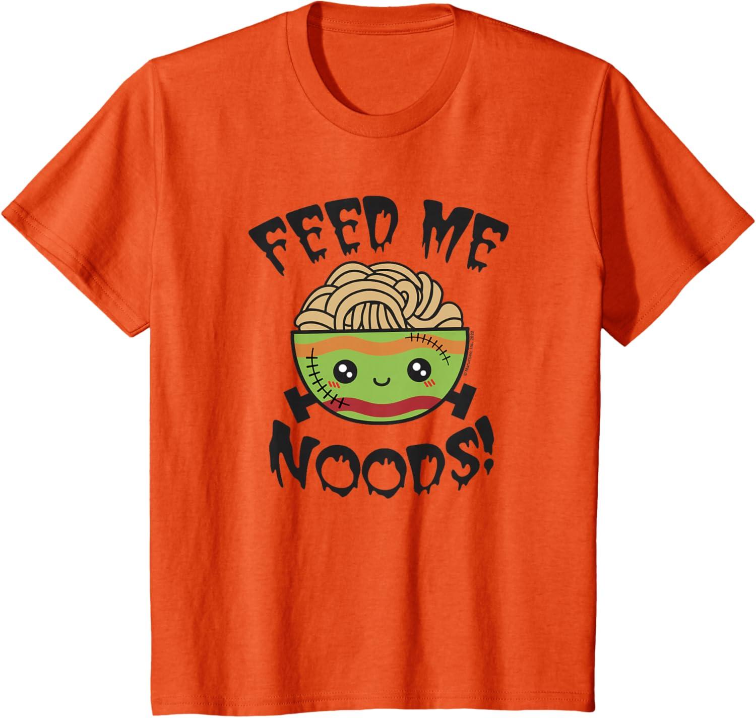 image:imageMaruchan Feed Me Noods Halloween Frankenstein Bowl TShirtOrange