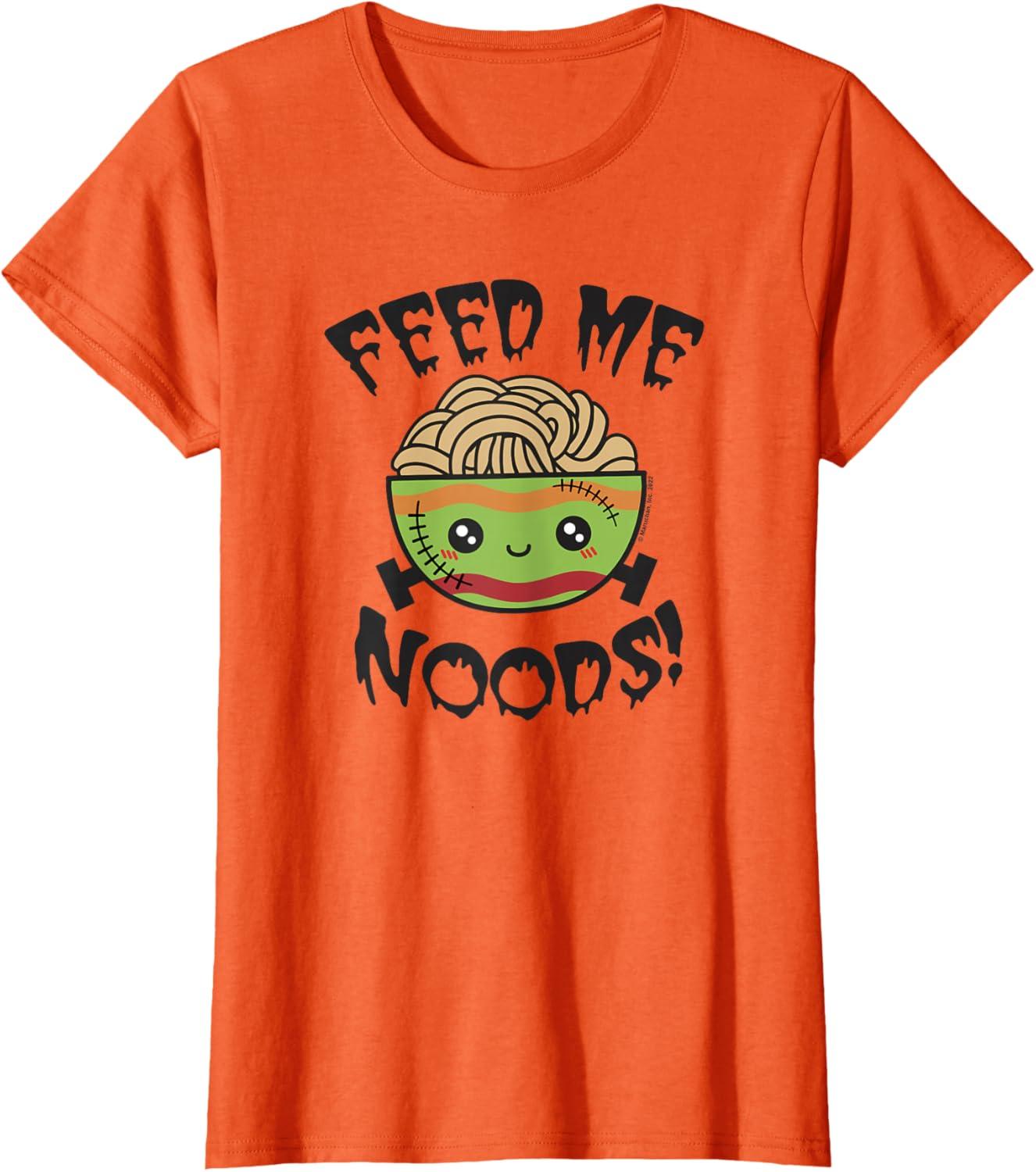 image:imageMaruchan Feed Me Noods Halloween Frankenstein Bowl TShirtOrange