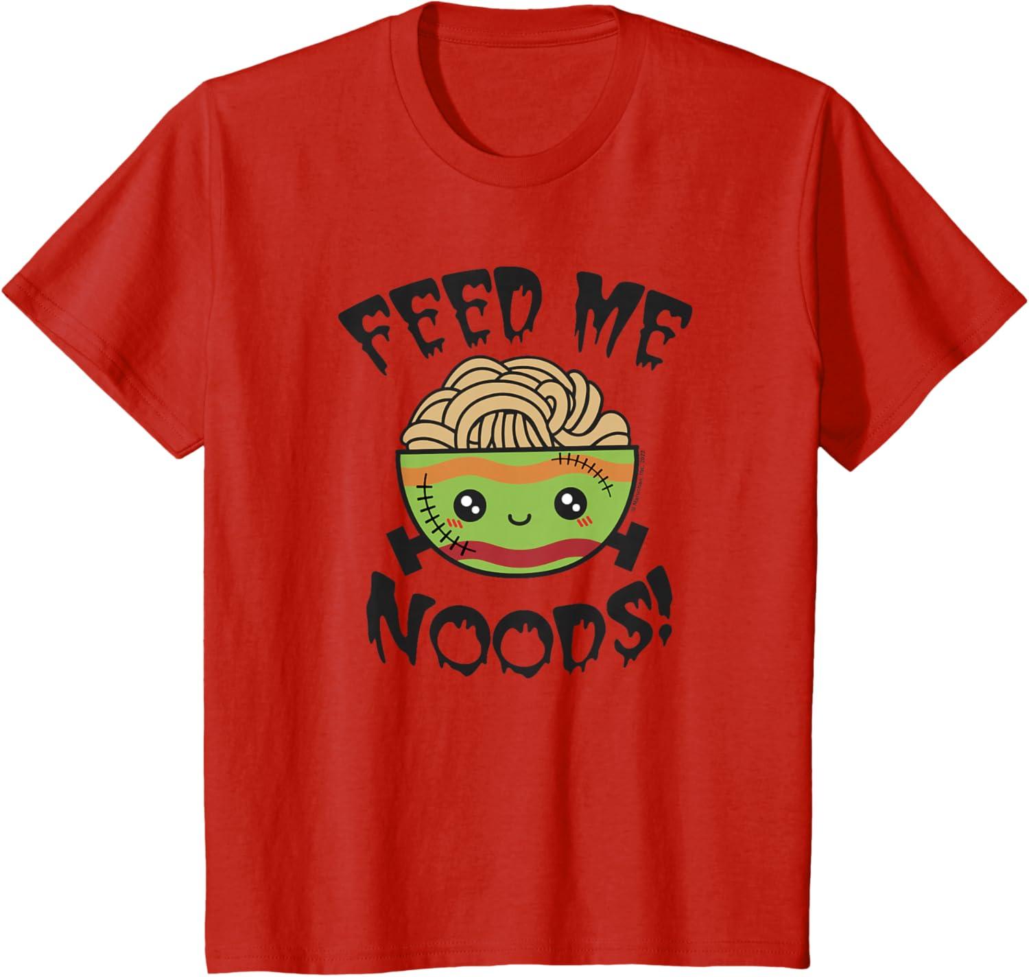 image:imageMaruchan Feed Me Noods Halloween Frankenstein Bowl TShirtRed