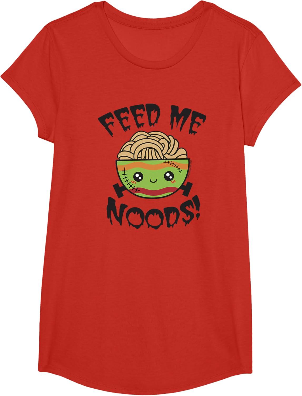 image:imageMaruchan Feed Me Noods Halloween Frankenstein Bowl TShirtRed