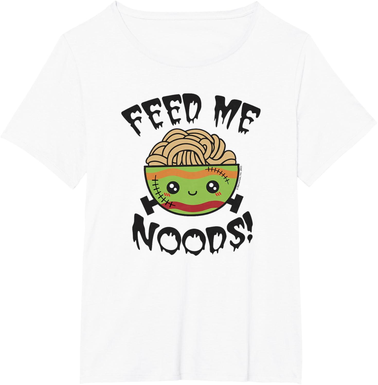 image:imageMaruchan Feed Me Noods Halloween Frankenstein Bowl TShirtWhite