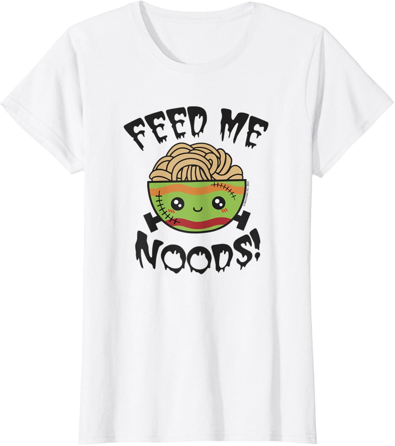 image:imageMaruchan Feed Me Noods Halloween Frankenstein Bowl TShirtWhite
