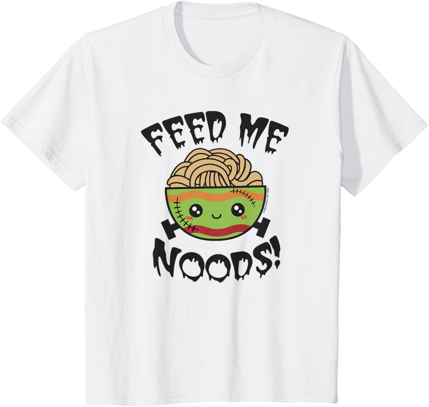 image:imageMaruchan Feed Me Noods Halloween Frankenstein Bowl TShirtWhite