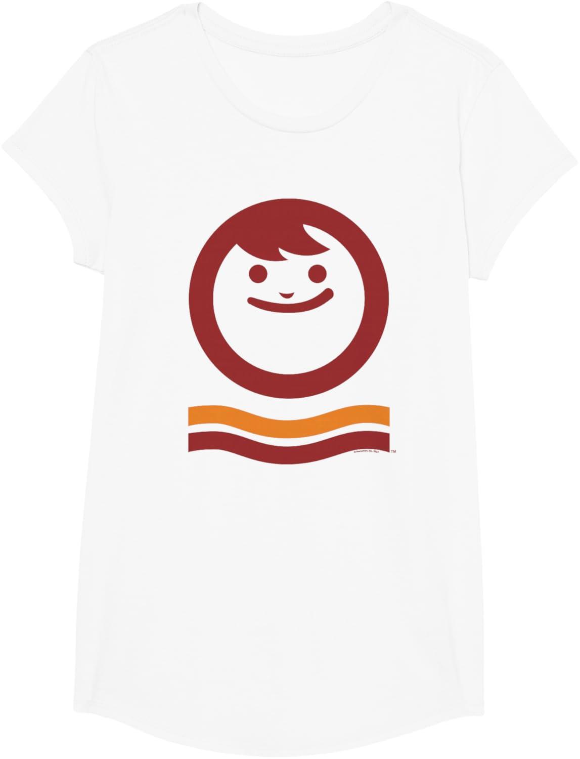 image:imageMaruchan Happy Face With Waves Logo TShirtWhite