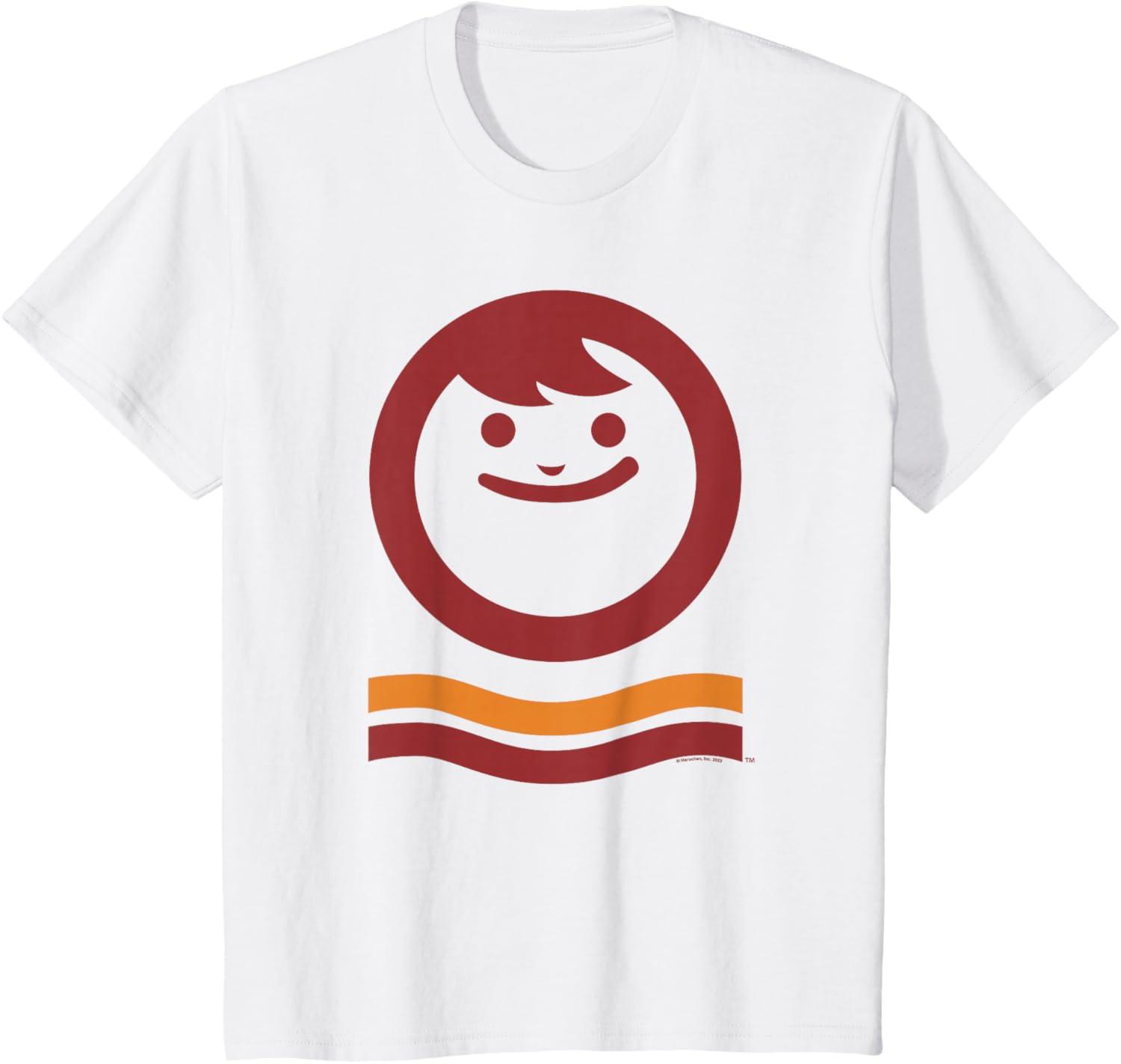 image:imageMaruchan Happy Face With Waves Logo TShirtWhite