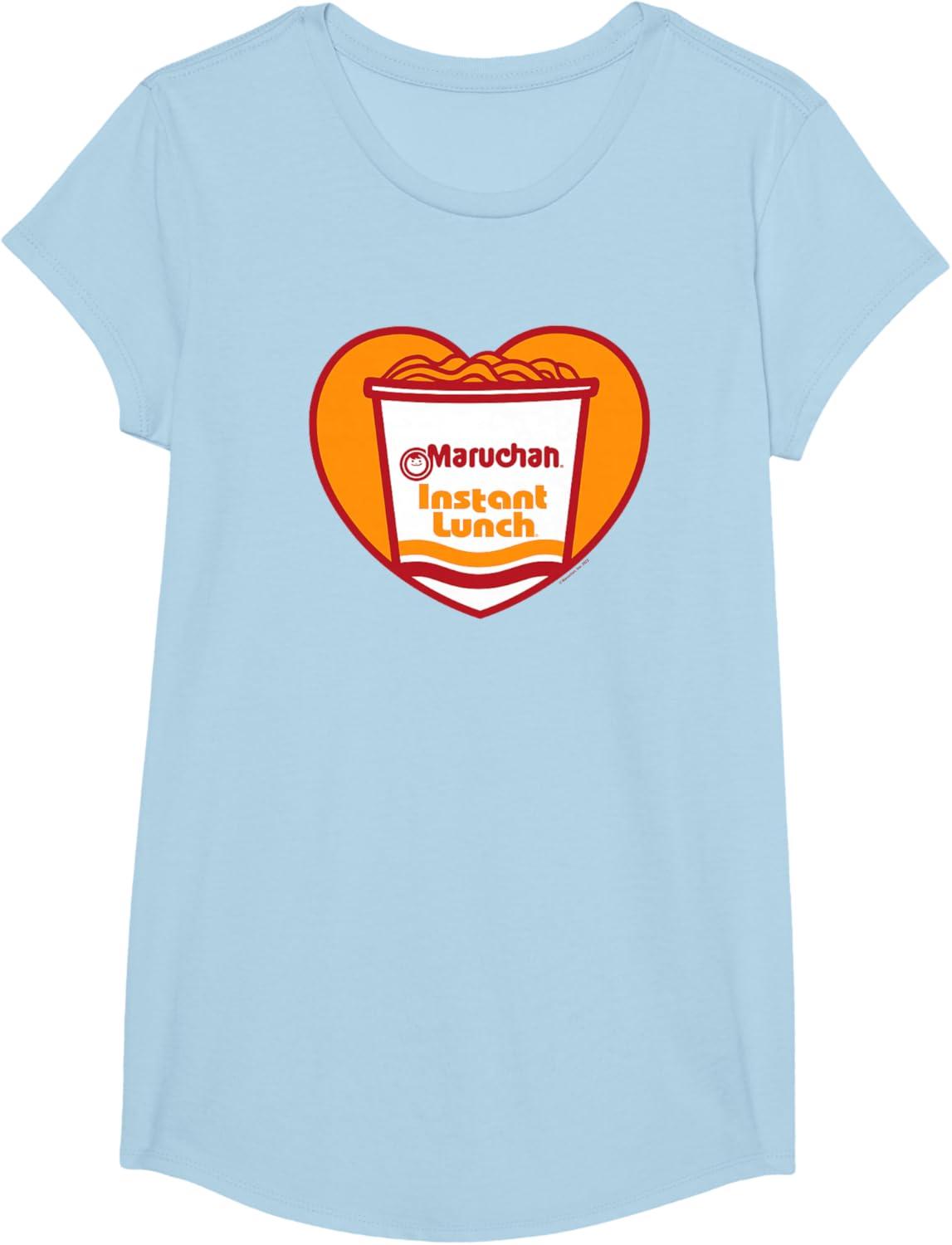 image:imageMaruchan Heart Instant Lunch Ramen Soup Cup TShirtBaby Blue