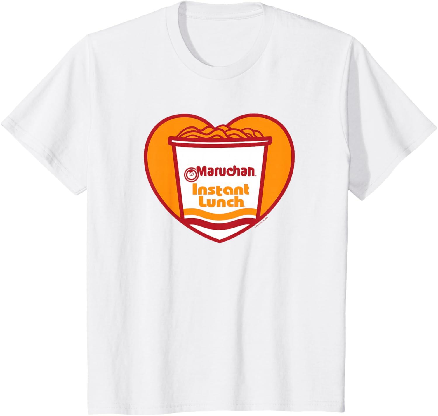 image:imageMaruchan Heart Instant Lunch Ramen Soup Cup TShirtWhite